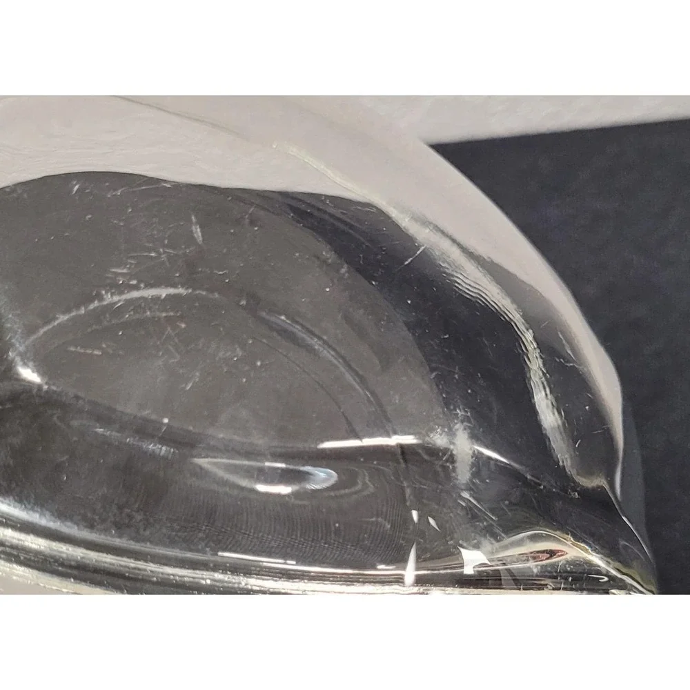 Glass Hazel Atlas Orchard Apple-shaped Divided Relish Dish Clear Glass